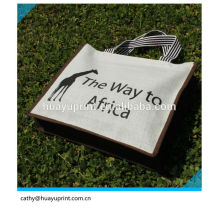 Luxury Customized Logo Jute bag ,jute gunny bags , jute bags wholesale